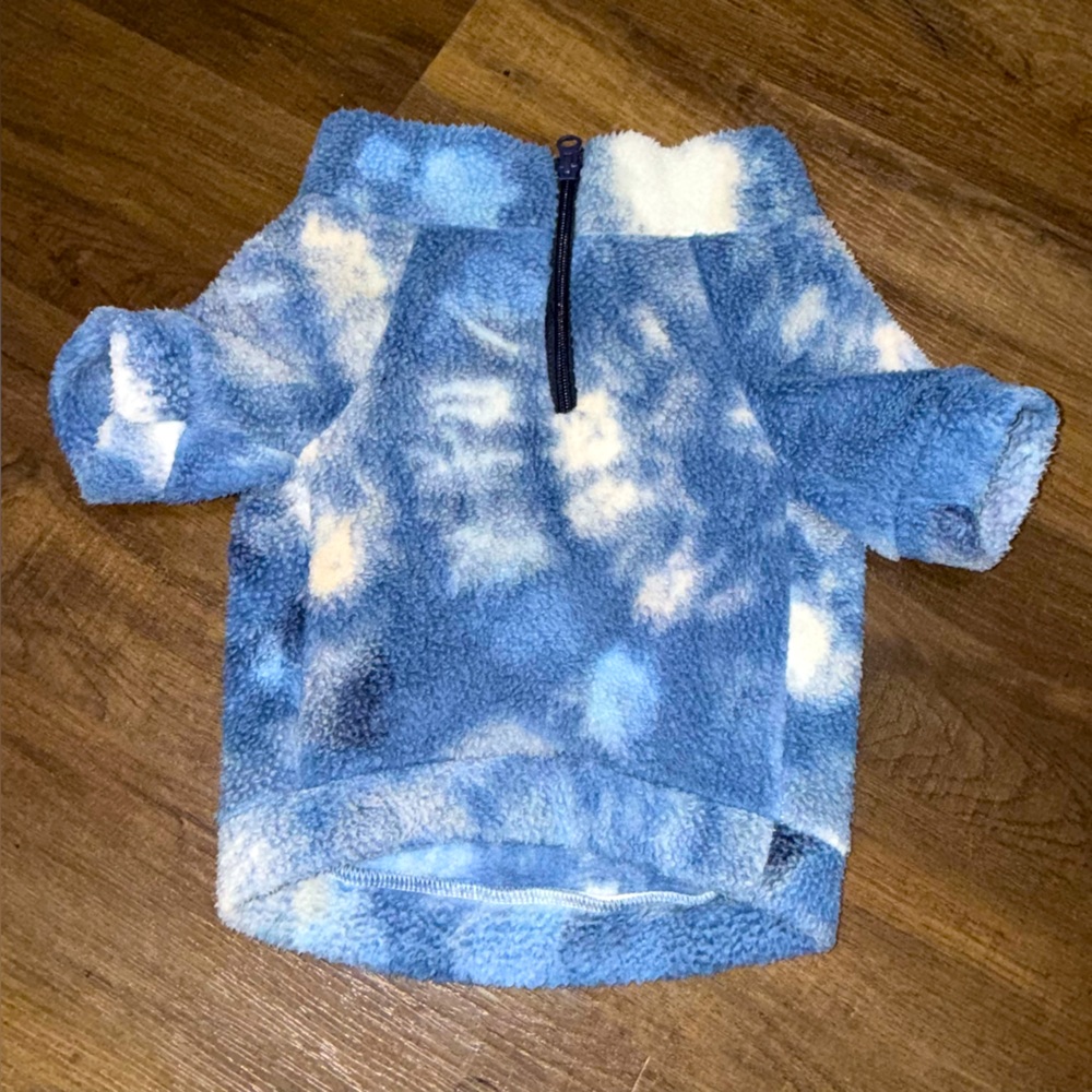 American Eagle Aerie Offline Pet Dog Sherpa Quarterzip